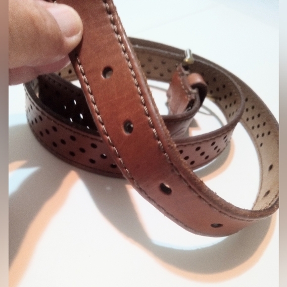 Fossil Belt Women’s Leather 1 Inch Wide Size L - Picture 6 of 10